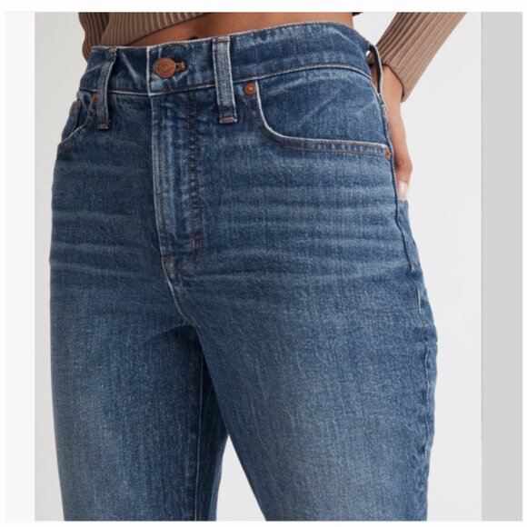 NWT Madewell The Perfect Vintage Jean High Rise Decatur Wash Size 24 NM182 - Picture 3 of 4